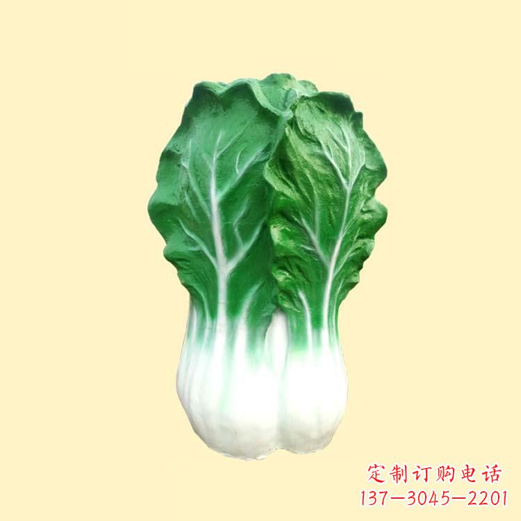 南京白菜卡通雕塑