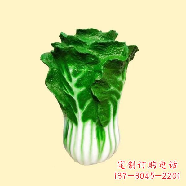 南京白菜精灵——艺术化的仿真果蔬雕塑