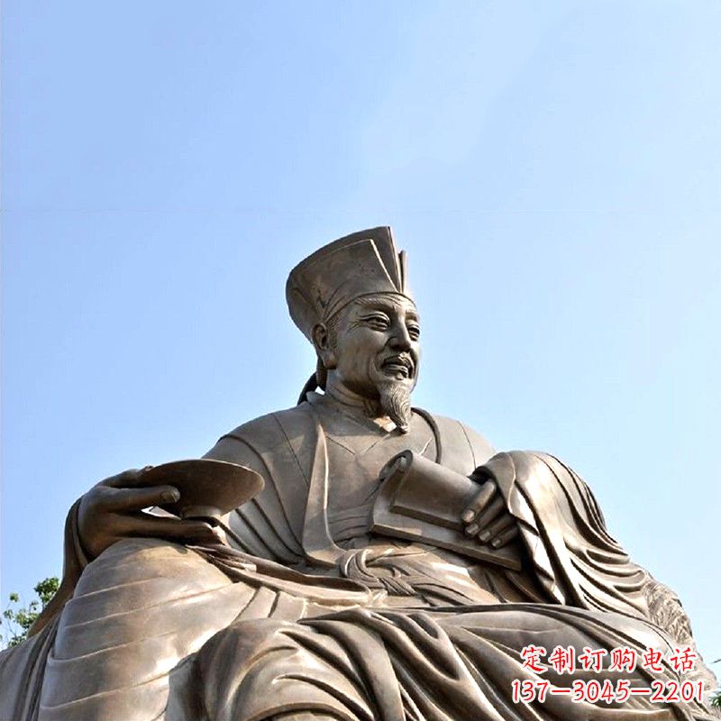 南京欧阳修铜雕塑北宋文坛领袖的艺术精品
