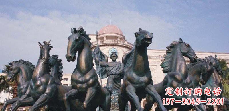 南京阿波罗——精致的战车铜雕