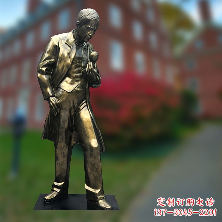 南京爱迪生灯泡玻璃钢雕塑