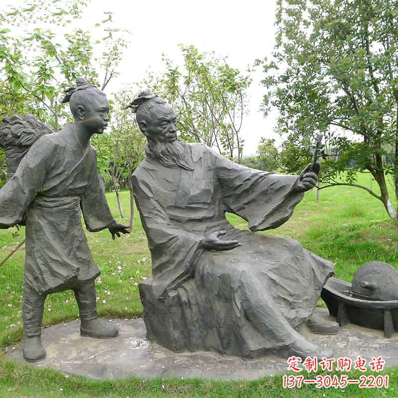 南京“朱耷”全新系列雕塑——传承明清文化,记录中国历史