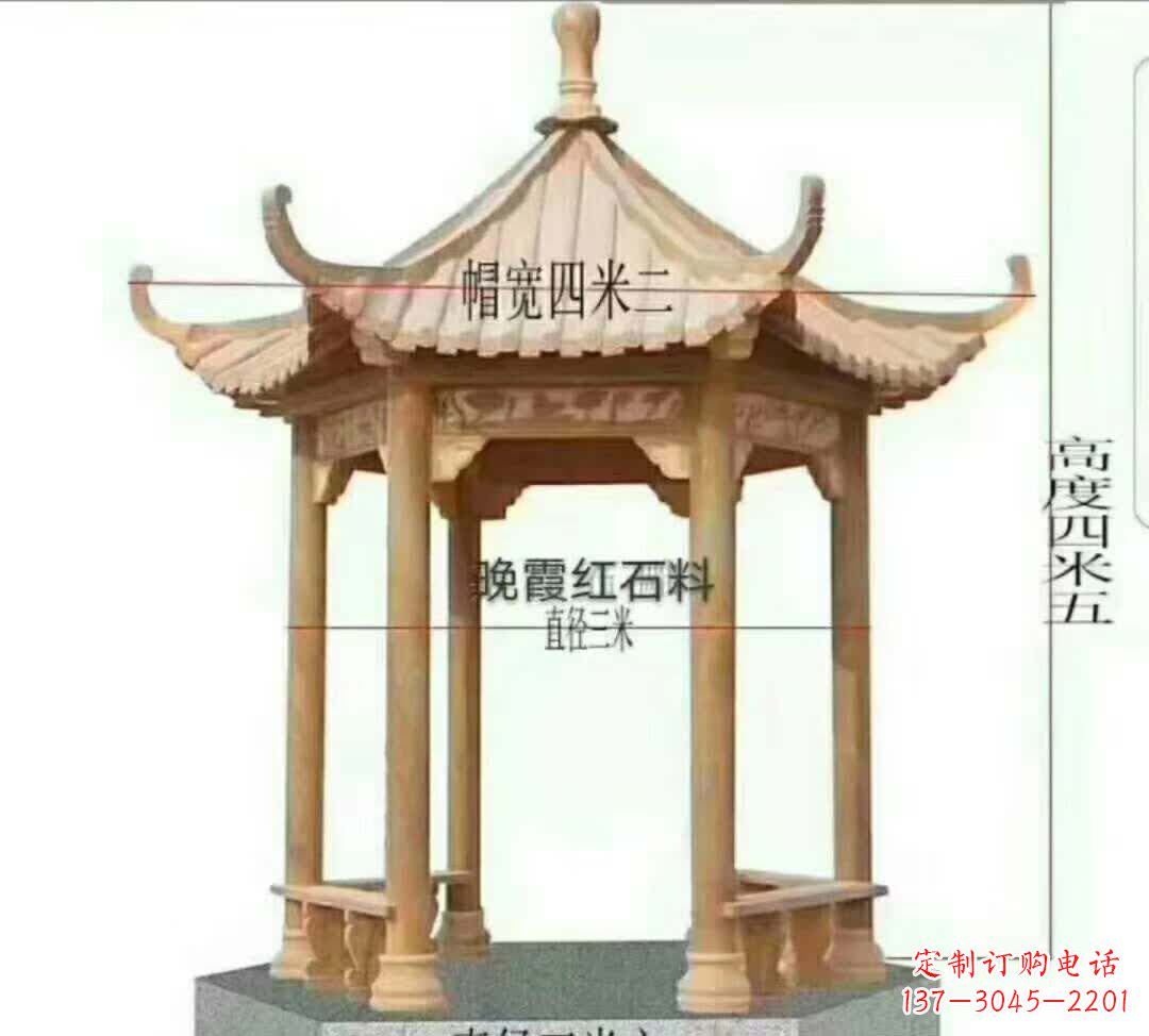 南京藏于凉亭的石雕之美