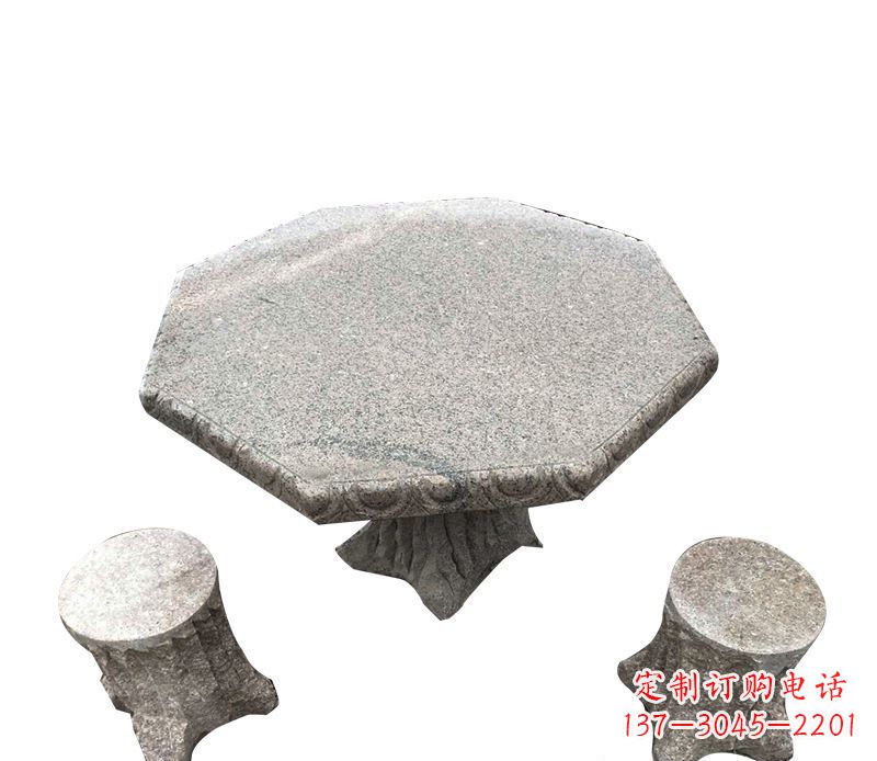 南京八角石桌凳系列