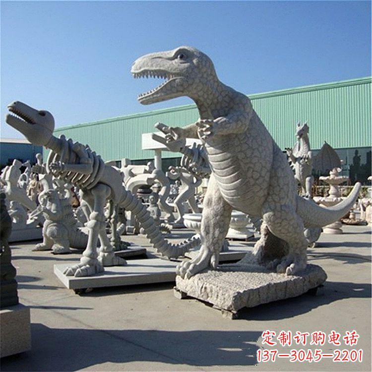 南京霸王龙石雕塑