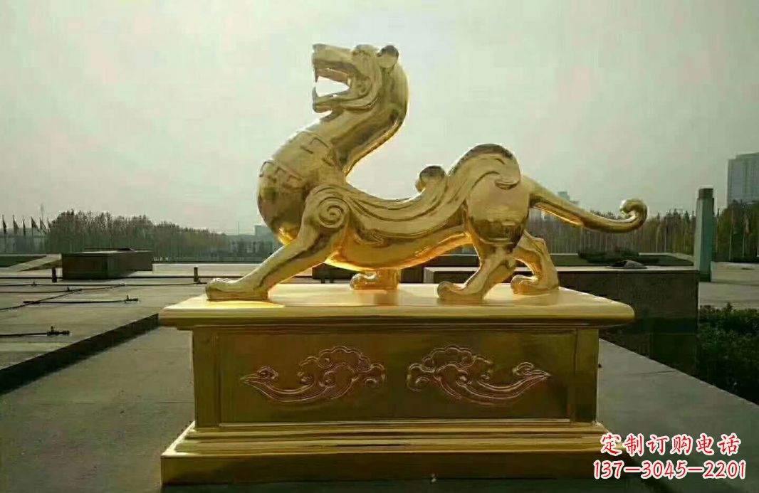 南京虎之精髓——精美铜质虎雕