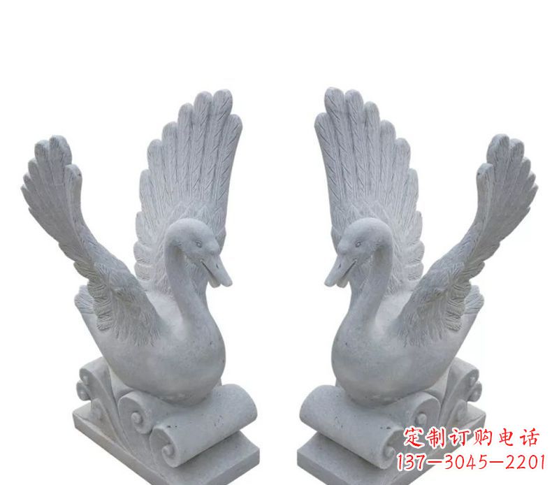 南京白天鹅石雕