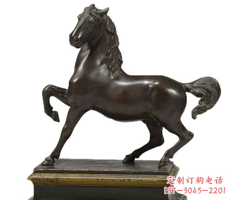 南京办公招财马动物铜雕塑