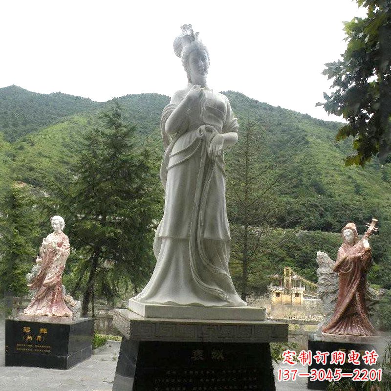 南京美女大理石石雕