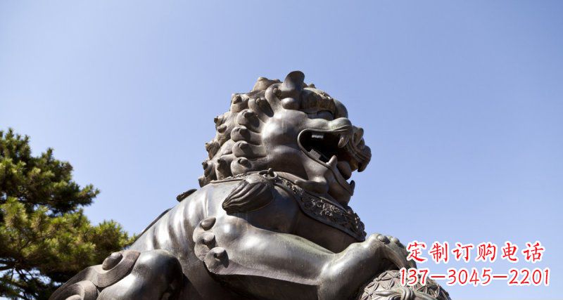 南京新精美铜质狮子雕塑