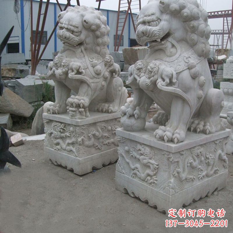 南京新狮子雕塑，传承北京青铜文化