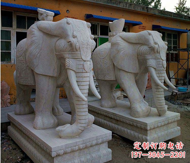 南京新“大象招财石雕”