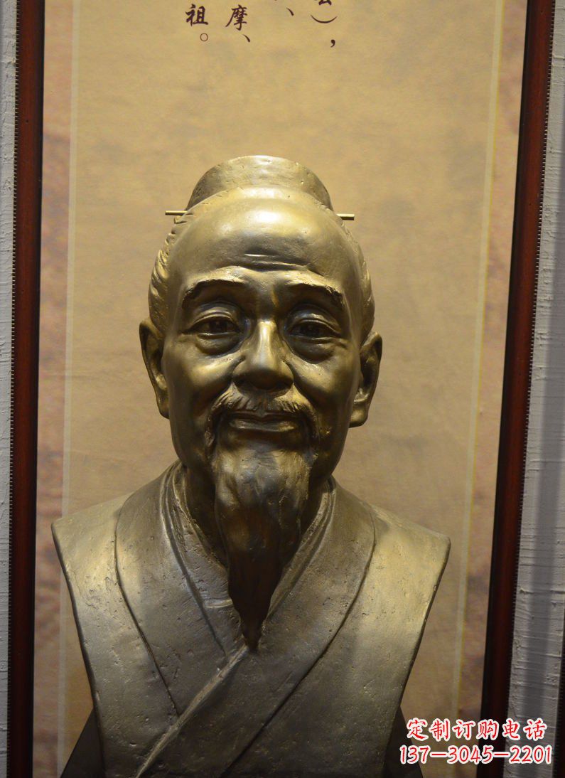 南京扁鹊——古代医学家铜雕