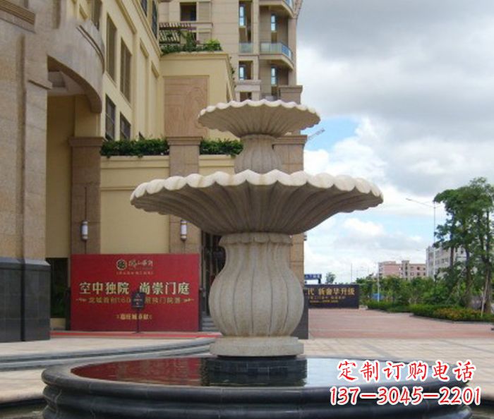 南京别墅景观欧式喷泉石雕 (5)
