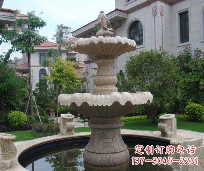 南京多层喷泉雕塑