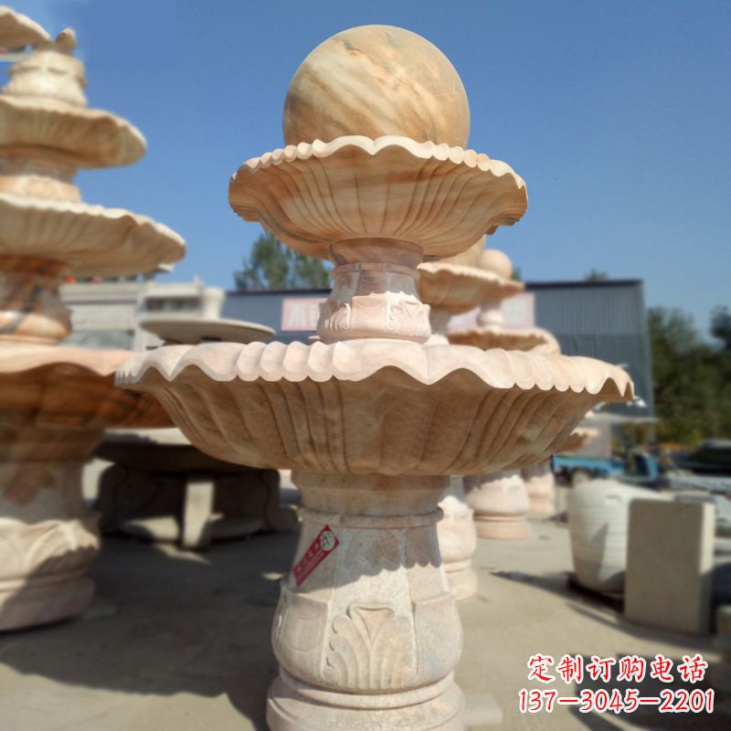 南京别墅庭院风水球
