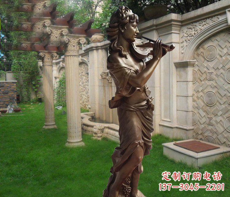 南京玻璃钢女人雕塑