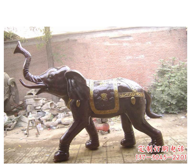 南京玻璃钢大象雕塑
