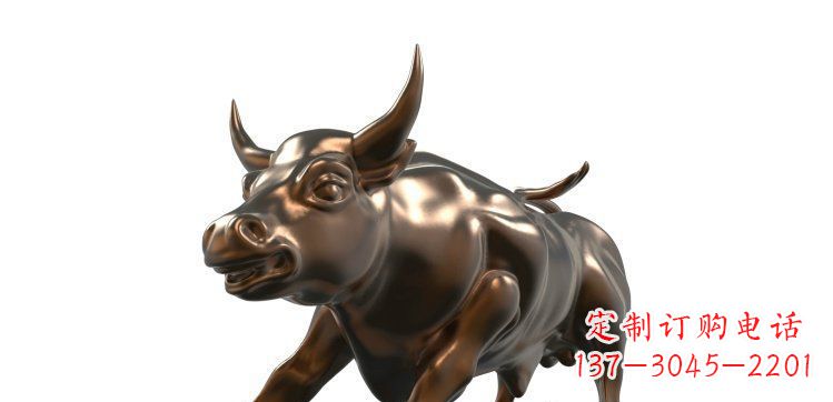 南京玻璃钢仿铜牛公园动物雕塑视觉盛宴