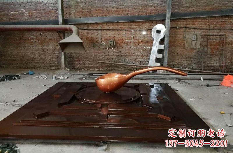 南京玻璃钢仿铜司南案例
