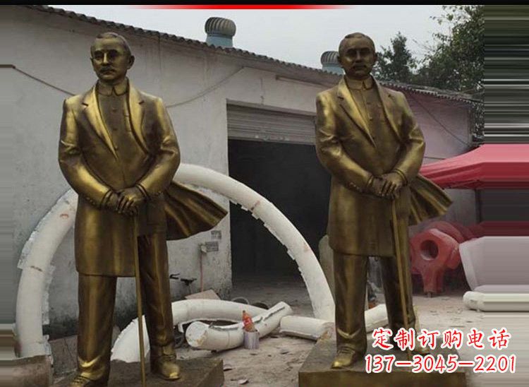 南京玻璃钢仿铜孙中山