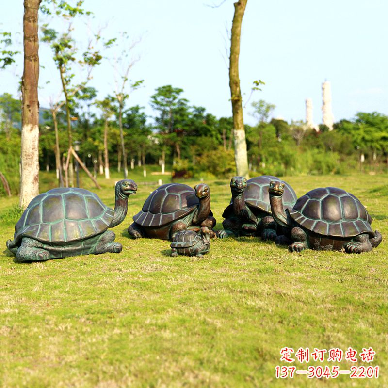南京玻璃钢乌龟雕塑——景观艺术的精美之作