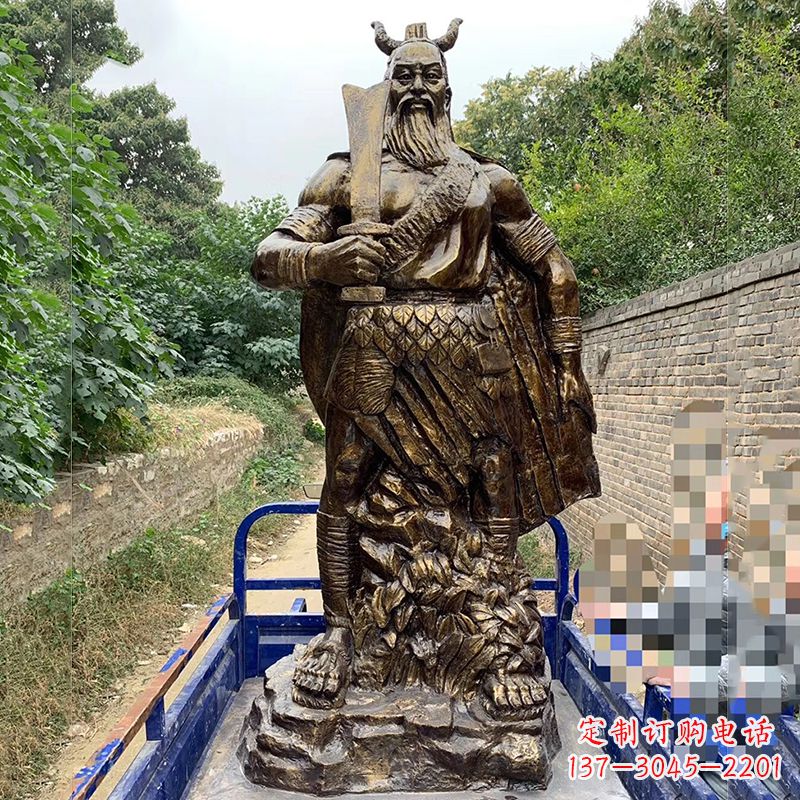 南京炎帝神农氏玻璃钢雕塑一种新的艺术形式