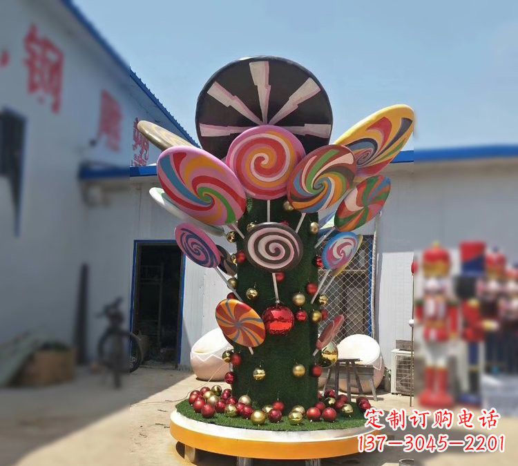 南京玻璃钢仿真棒棒糖