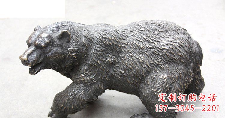 南京玻璃钢仿真北极熊公园动物雕塑