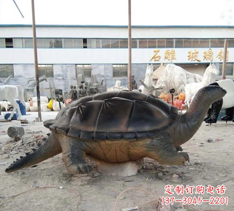 南京玻璃钢乌龟雕塑——精致美丽的艺术品