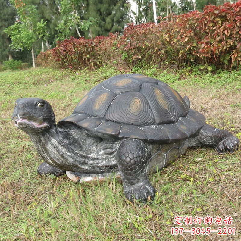 南京玻璃钢乌龟雕塑传承古老文化
