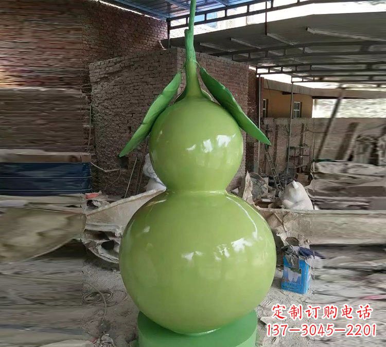 南京玻璃钢葫芦雕塑——艺术中的精美之作