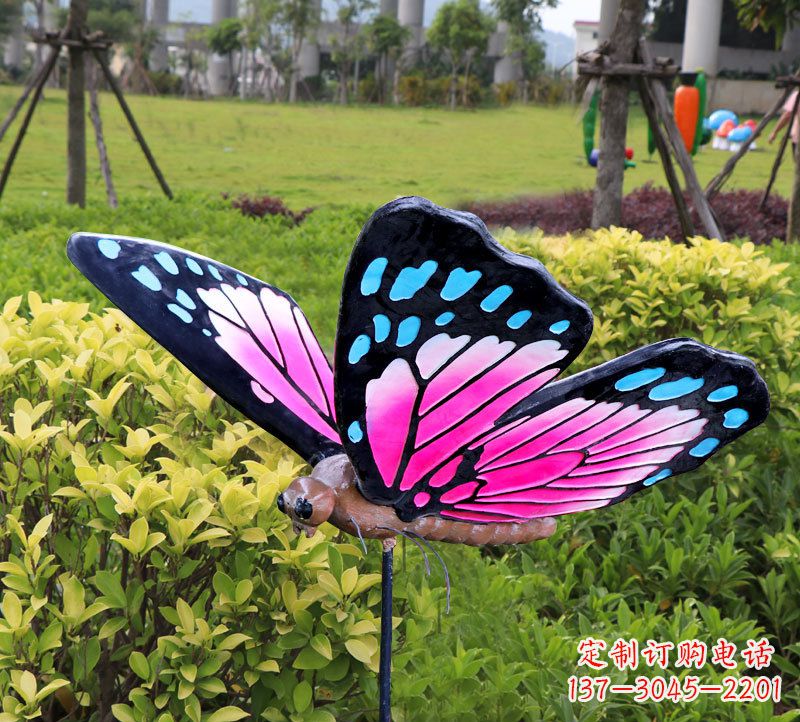 南京玻璃钢蝴蝶雕塑