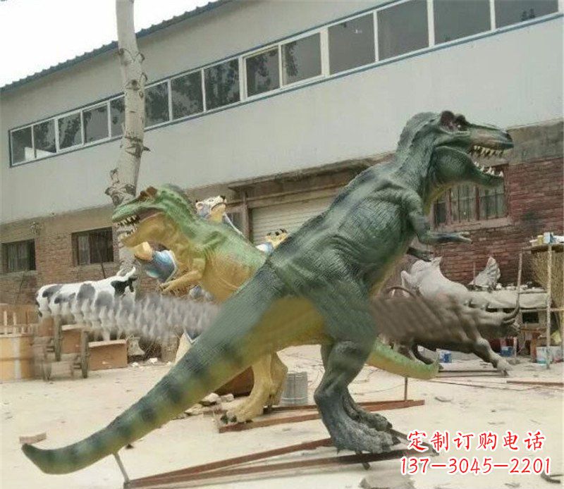 南京玻璃钢制作的恐龙雕塑