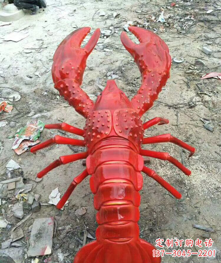 南京玻璃钢仿真龙冠动物雕塑