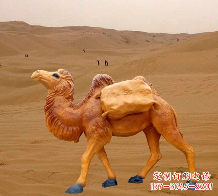 南京玻璃钢骆驼雕塑