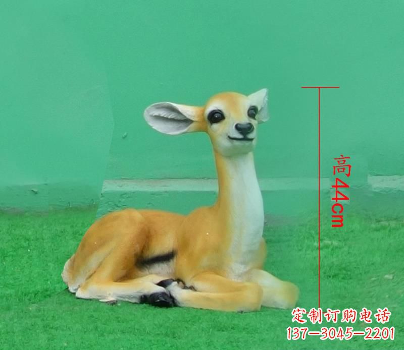 南京玻璃钢制作的羚羊雕塑