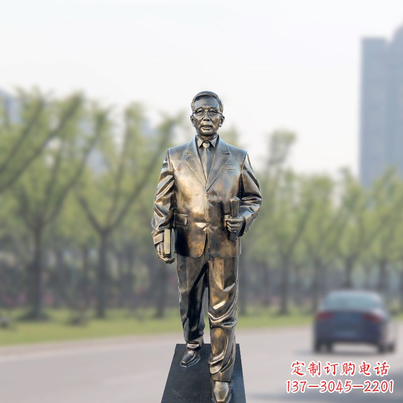 南京华罗庚雕塑传承与现代化