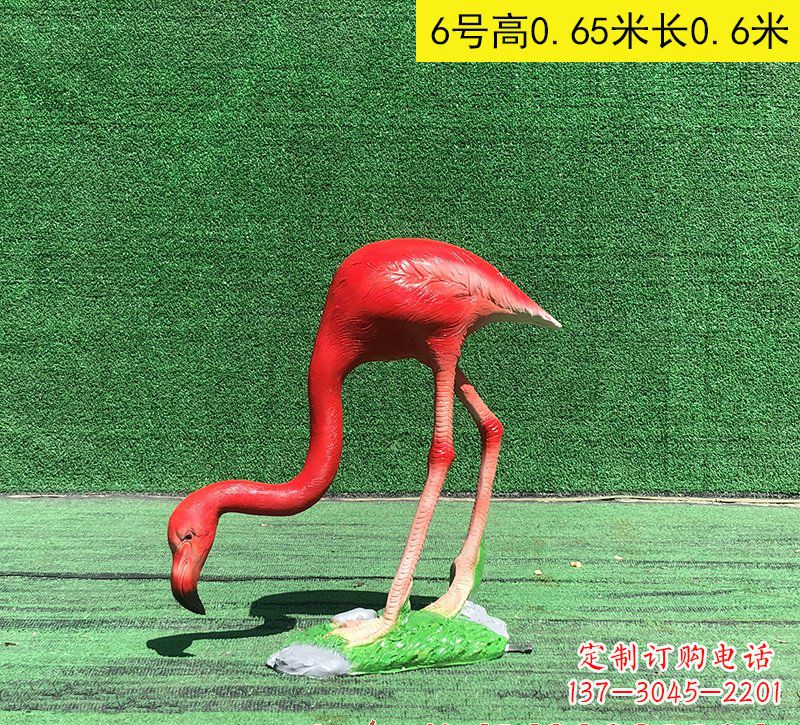 南京精美玻璃钢火烈鸟雕塑