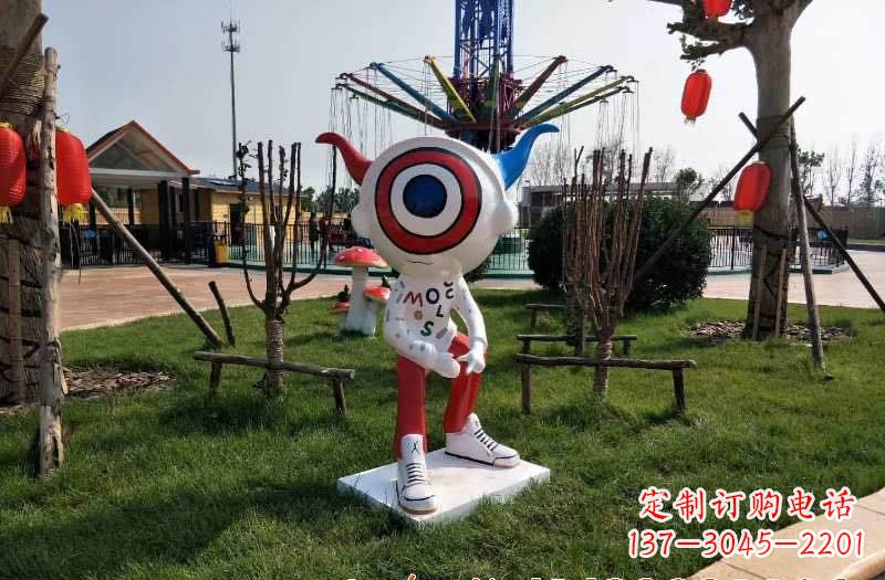 南京玻璃钢卡通机器人——雕塑艺术的新灵感
