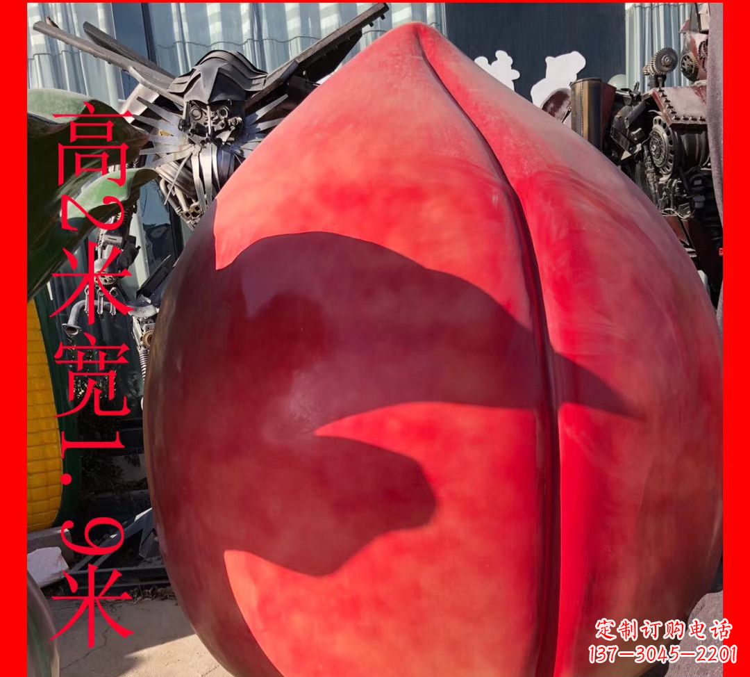 南京玻璃钢水果雕塑——给你一个美好的景观