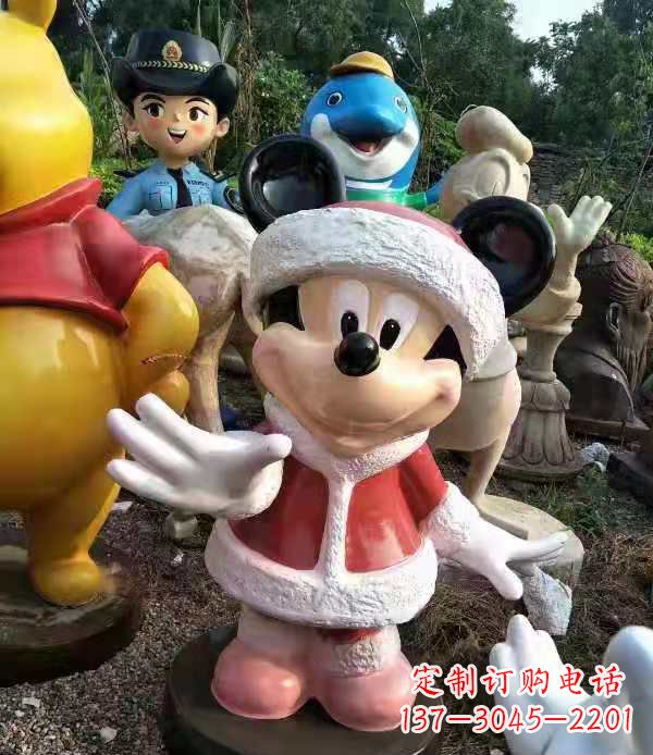 南京玻璃钢制米老鼠雕塑