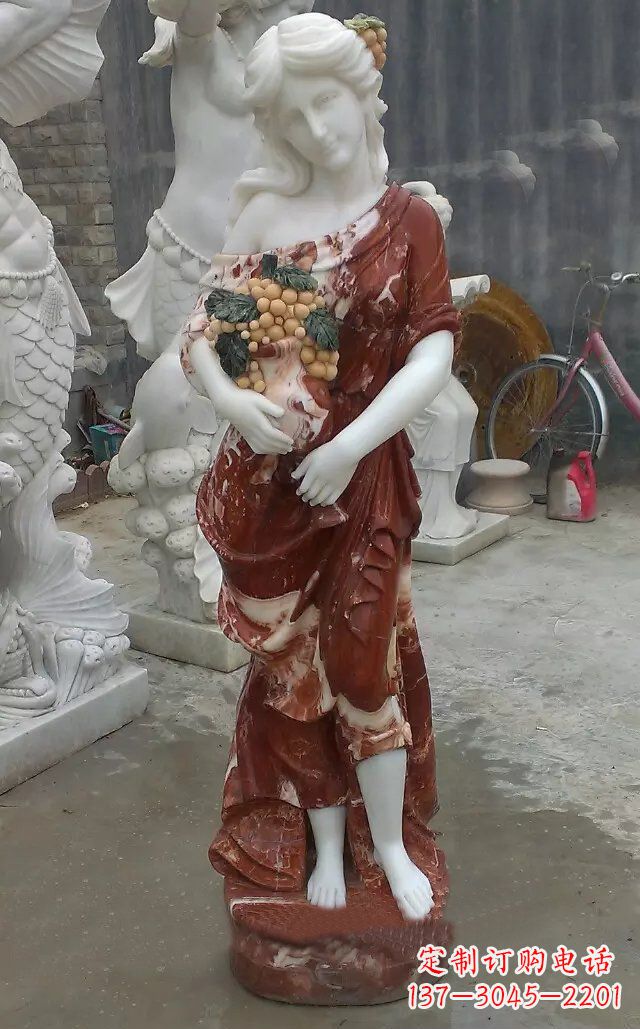 南京玻璃钢之美——女性雕塑