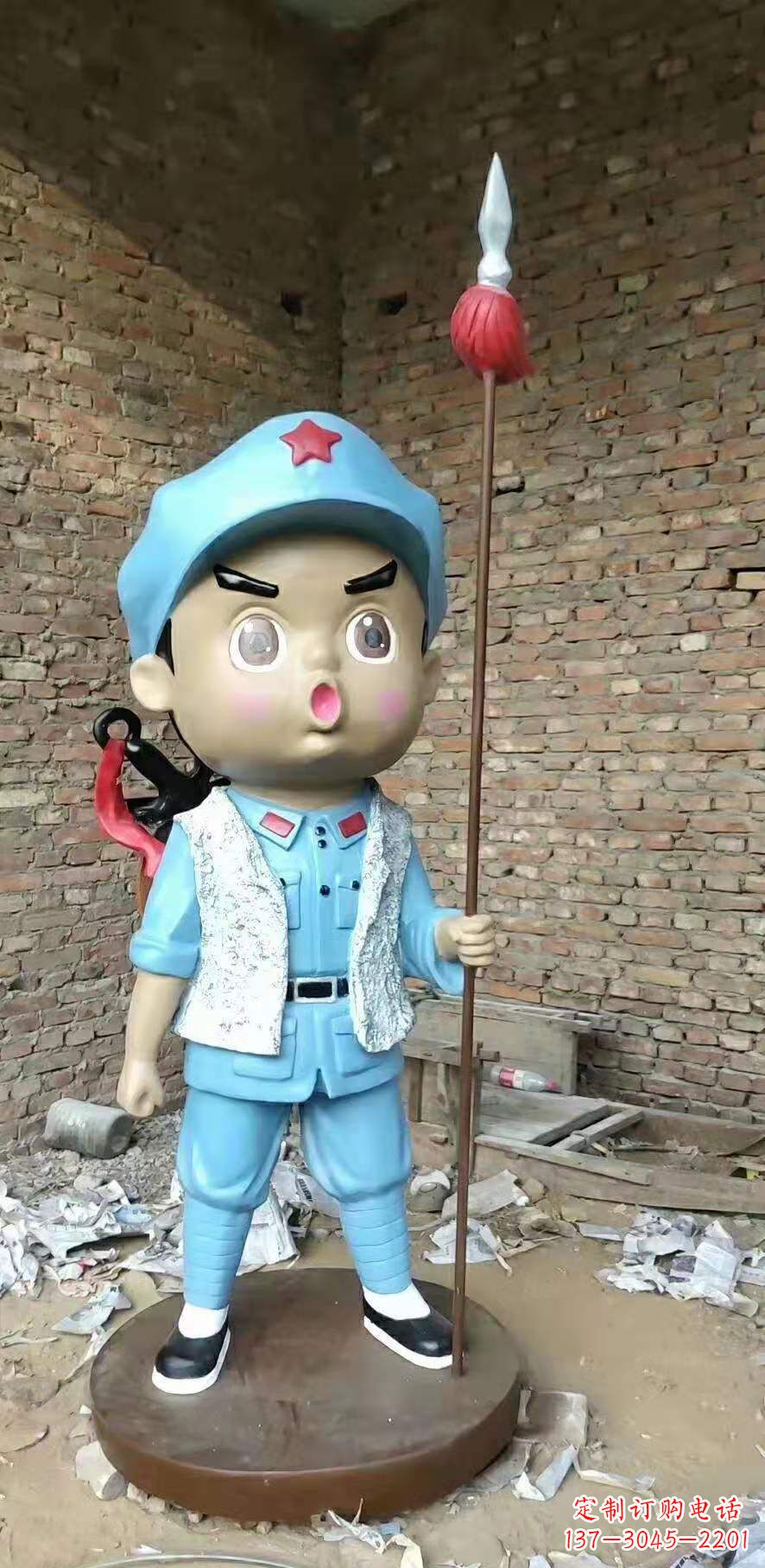 南京红军雕塑弘扬伟大革命精神