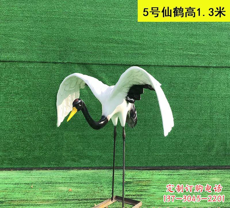 南京仙鹤雕塑经典之美