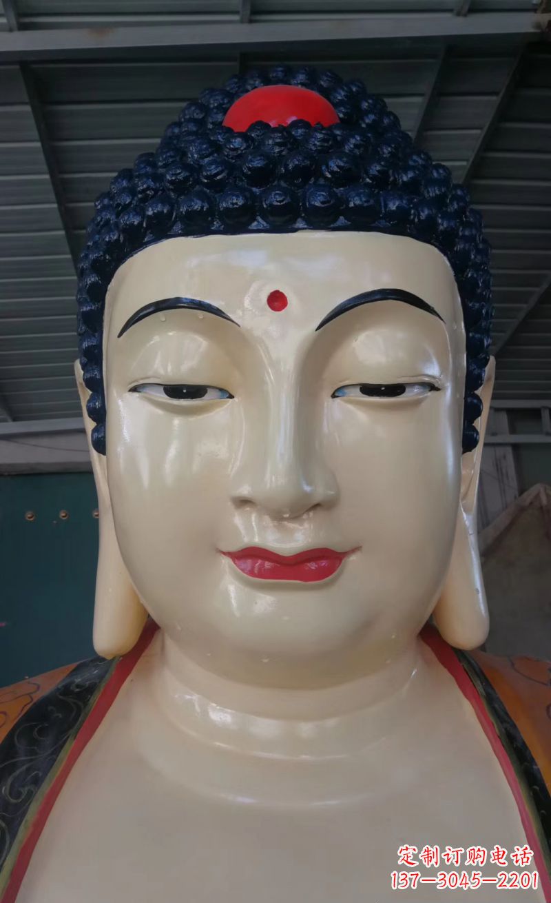 南京玻璃钢宗教庙宇如来雕像宗教文化的艺术精粹