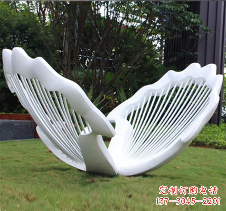 南京不锈钢贝壳雕塑