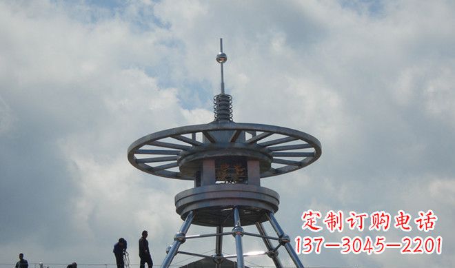 南京不锈钢避雷针雕塑——安全守护者