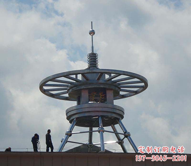 南京不锈钢避雷针景观雕塑——安全防护与美丽结合