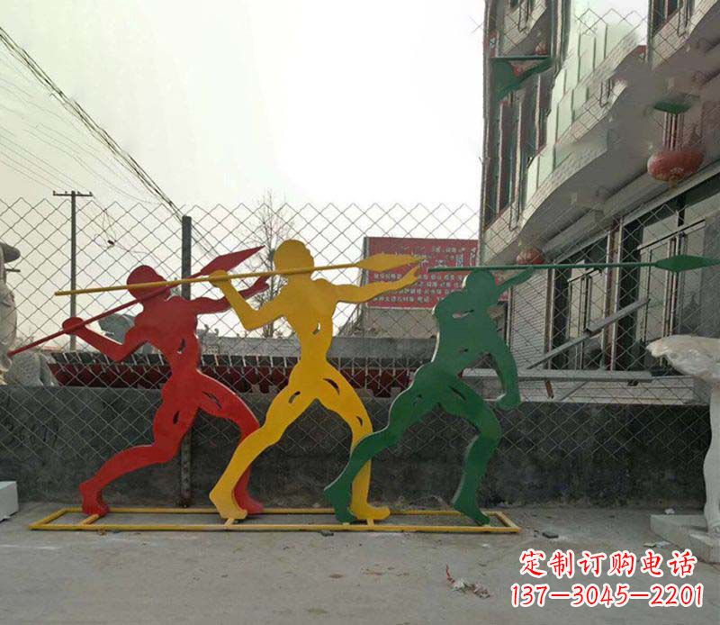 南京不锈钢标枪雕塑一种新兴的艺术形式
